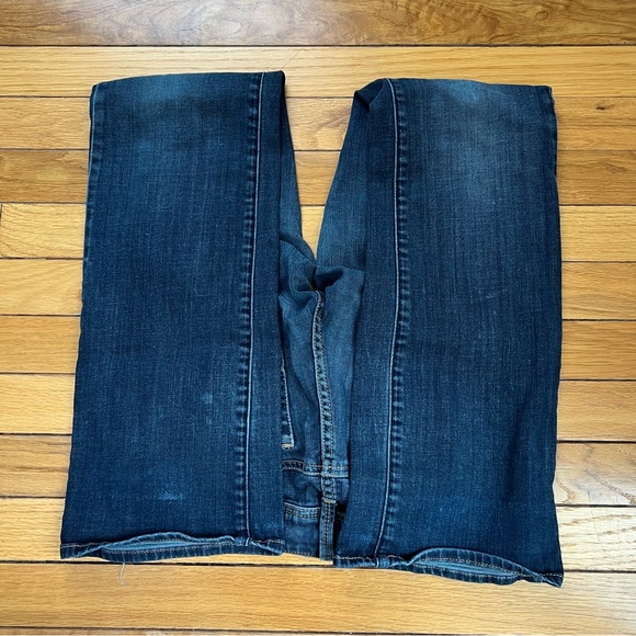 American eagle distressed y2k super stretch slim boot jeans 4 regular - Picture 5 of 9